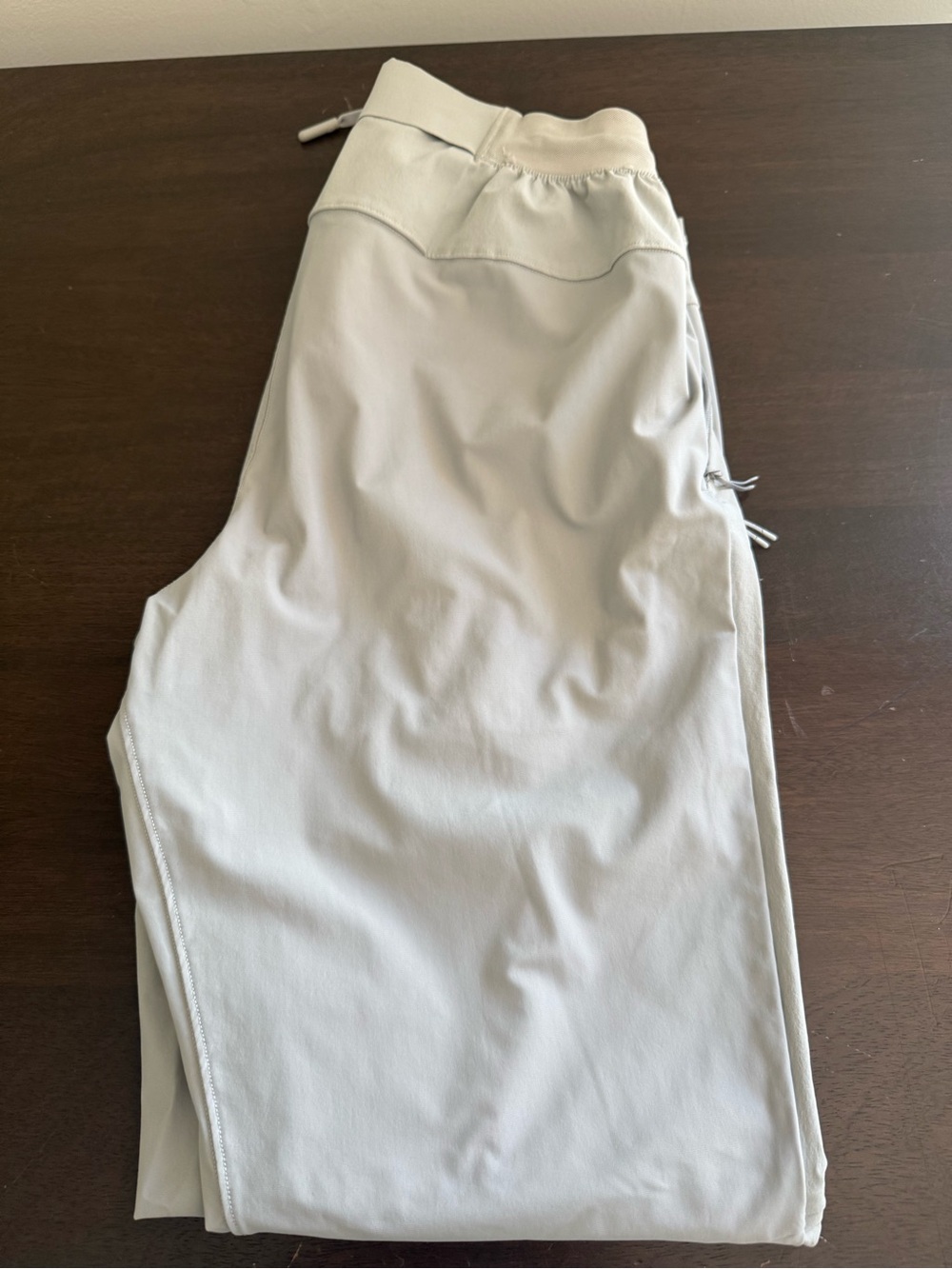 Light Gray Lululemon performance material Athletic Joggers - Men’s size XS